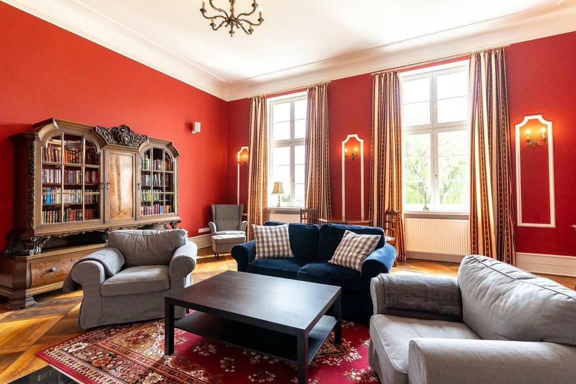 Gutshaus Gross Helle Apartment Moelln ภายนอก รูปภาพ